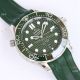 OR Factory Swiss Replica Omega Seamaster Diver 300m Green Rubber Strap Watch (2)_th.jpg